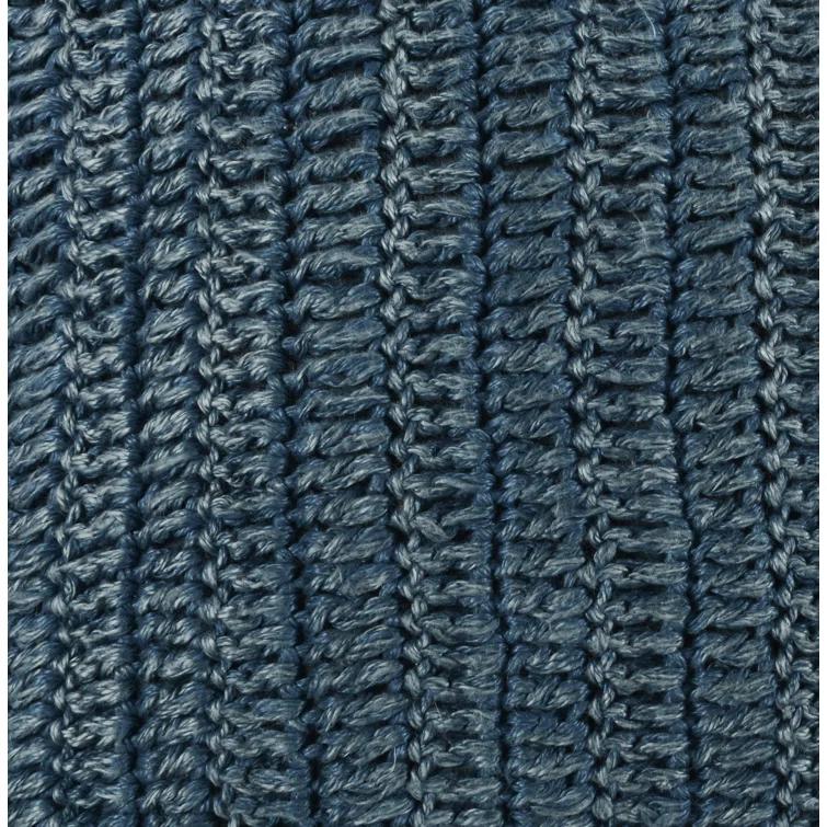 Nakeya Knitted Linen Throw Pillow