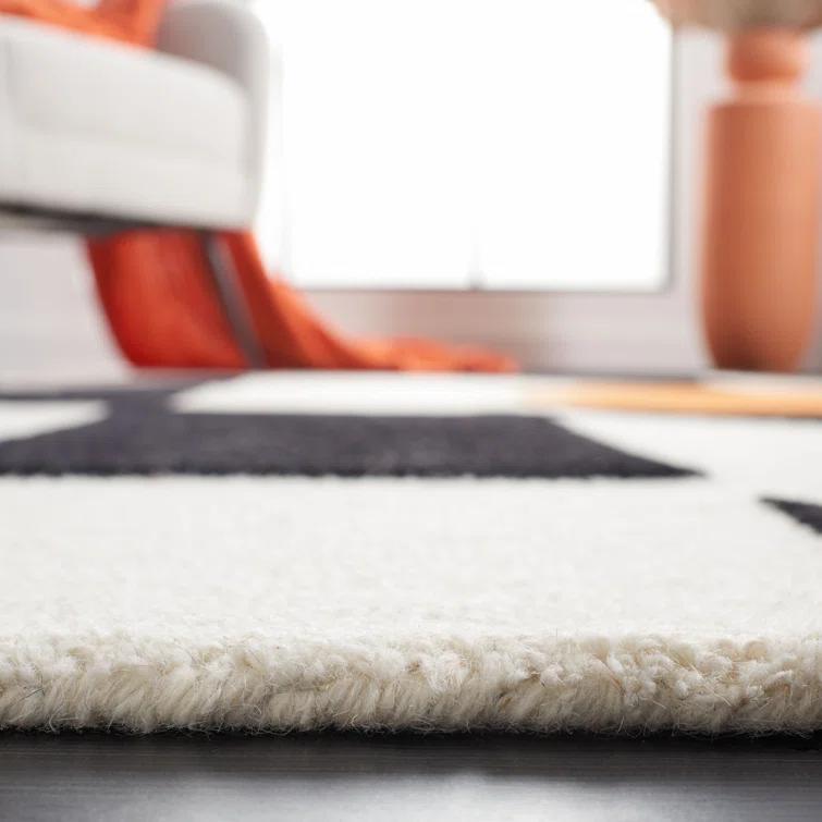 Rodeo Drive RD857 Hand Tufted Accent Rug - Rust/Black - 2'x3' - Safavieh.