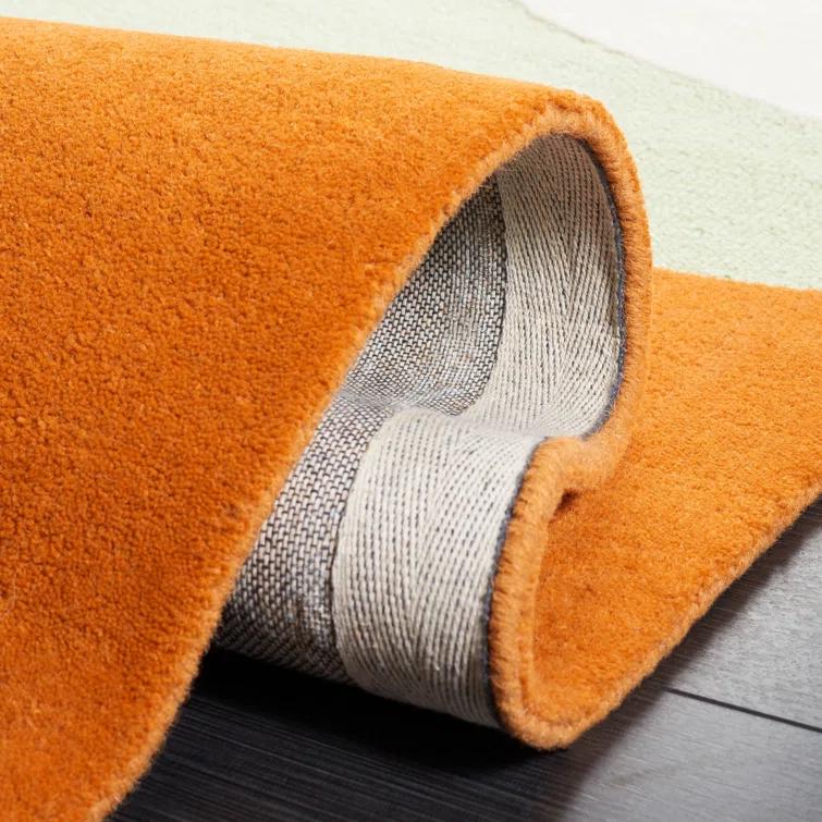 Rodeo Drive RD860 Hand Tufted Area Rug - Green/Rust - 8'x10' - Safavieh.