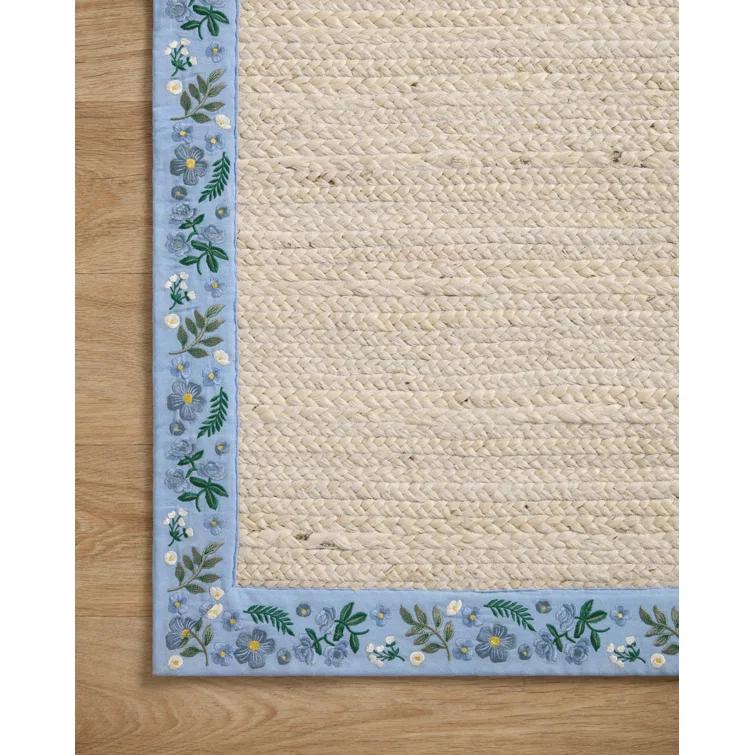 Rifle Paper Co. x Loloi Costa COS-01 Beige/Periwinkle Rug