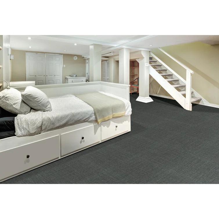Mohawk Basics 24" x 24" PET Fiber Carpet Tiles (96 sqft per carton-24 Tiles)