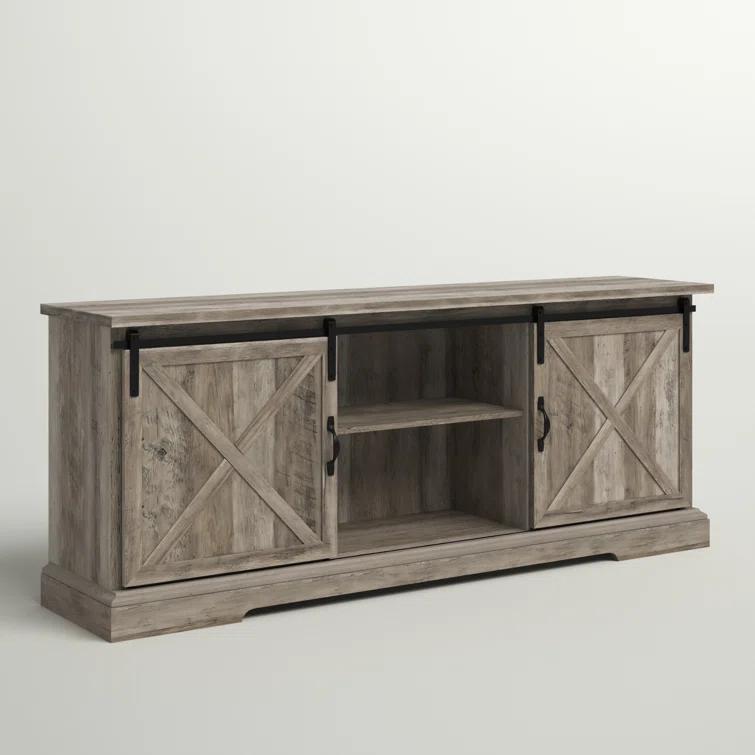 Carterton Sliding Door TV Stand for TVs