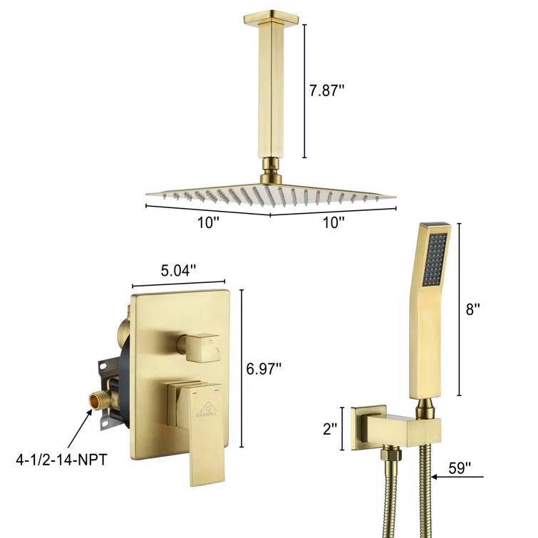 All-In-One Kit with Rough in-Valve