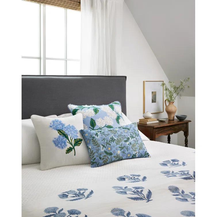 Rifle Paper Co. x Loloi Wildwood Garden 13" x 21" Pillow