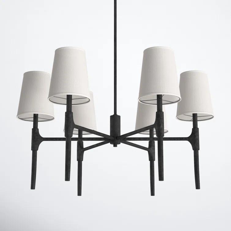 Ingle Chandelier - Black / 28"Dia