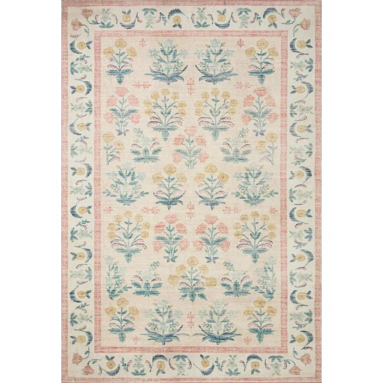 Rifle Paper Co. x Loloi Eden Rug feat. CloudPile