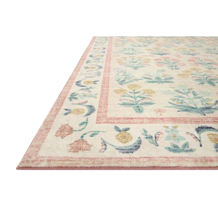 Rifle Paper Co. x Loloi Eden Rug feat. CloudPile