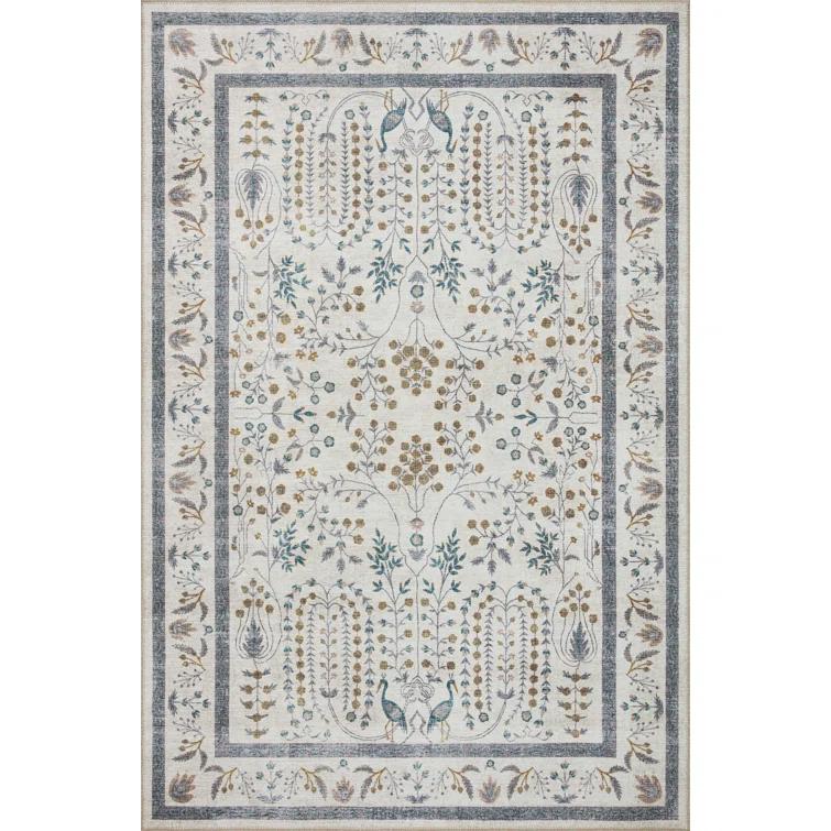Rifle Paper Co. x Loloi Maison Wisteria Cream Rug