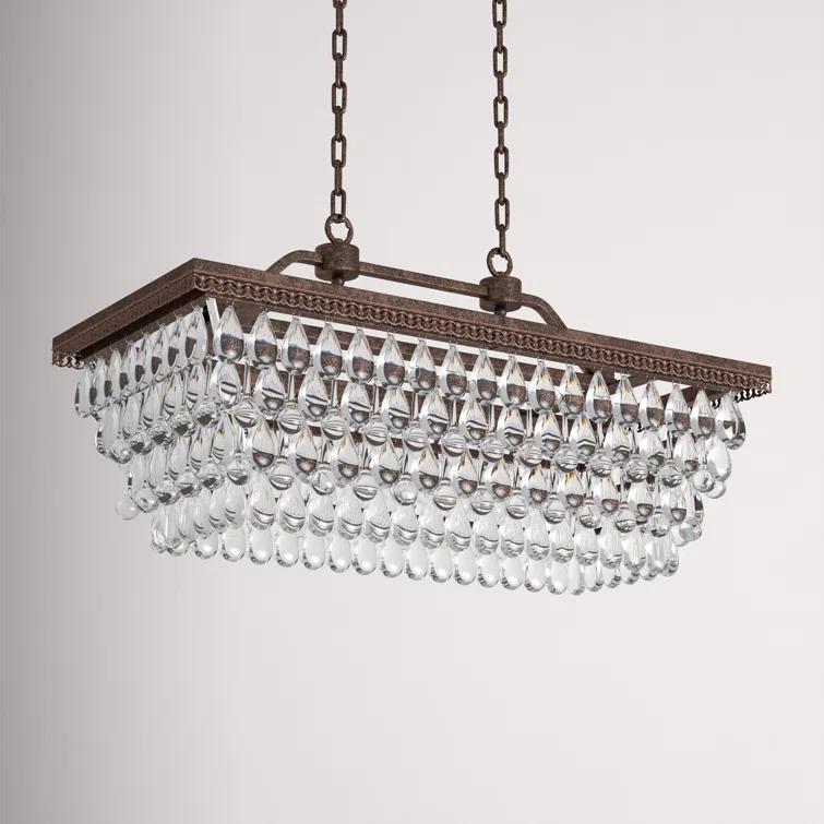 Kelly Clarkson Home Danna 6 - Light Unique Tiered Chandelier