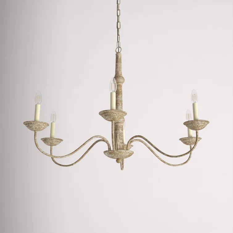 Calando 6 - Light Dimmable Classic / Traditional Chandelier