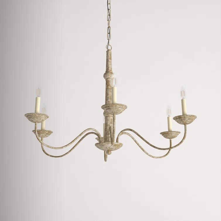 Calando 6 - Light Dimmable Classic / Traditional Chandelier