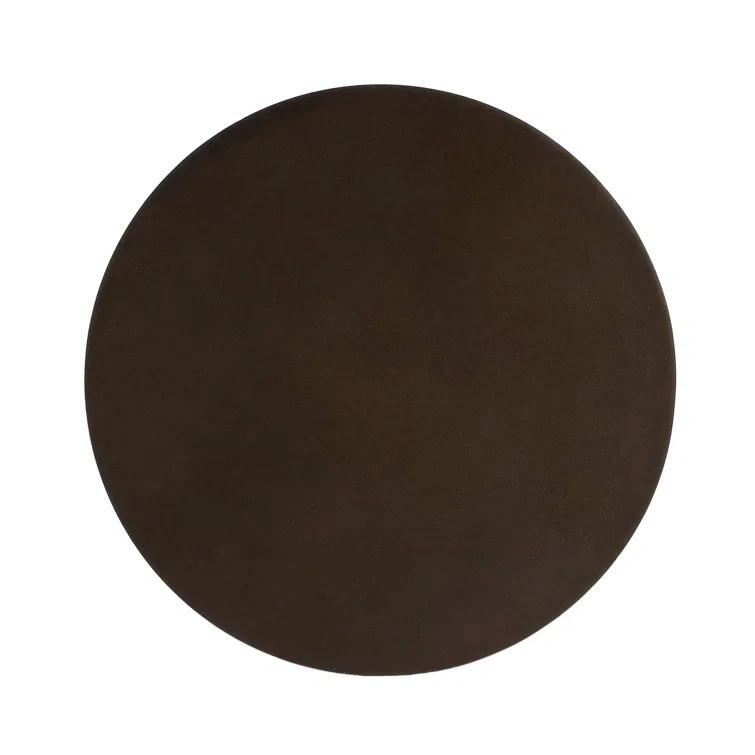 Ivanna Dark Bronze Round Metal Side Table