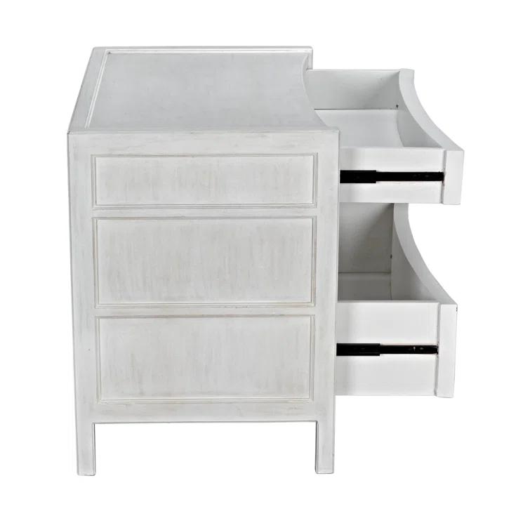 Hampton 36'' W Solid Wood Nightstand