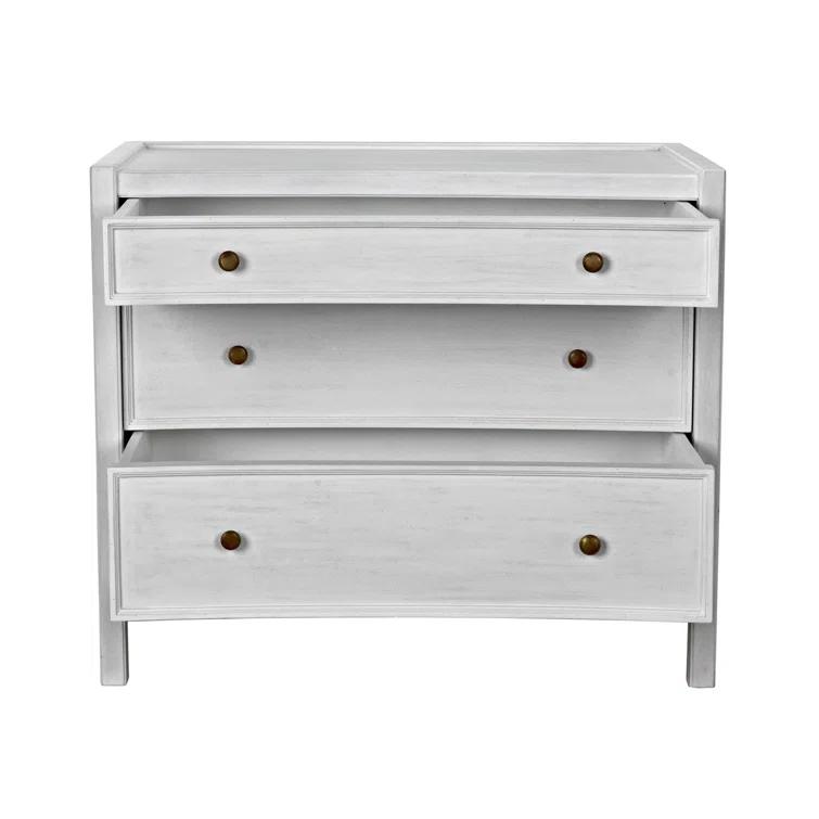Hampton 36'' W Solid Wood Nightstand