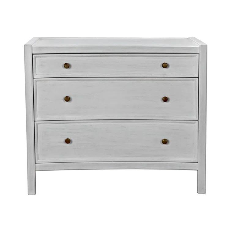 Hampton 36'' W Solid Wood Nightstand