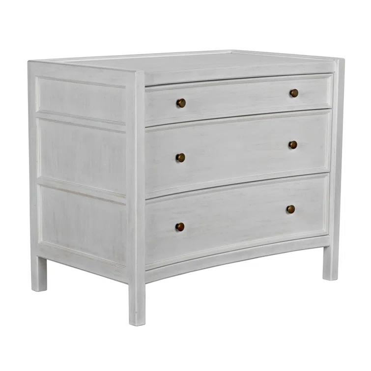 Hampton 36'' W Solid Wood Nightstand
