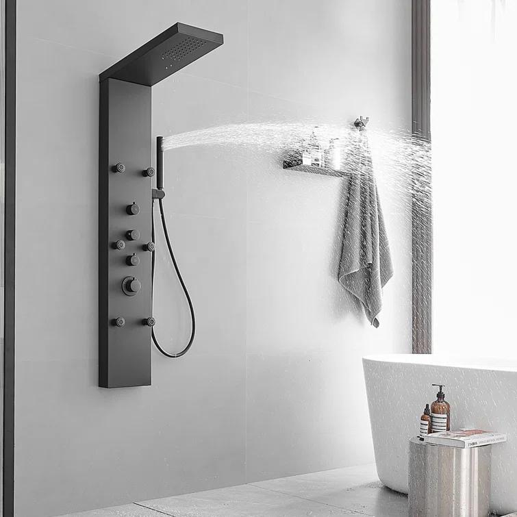 52'' Shower Panel with Fixed Shower Head