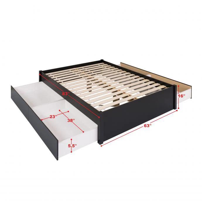 Kirandip Select 4-Post Platform Bed