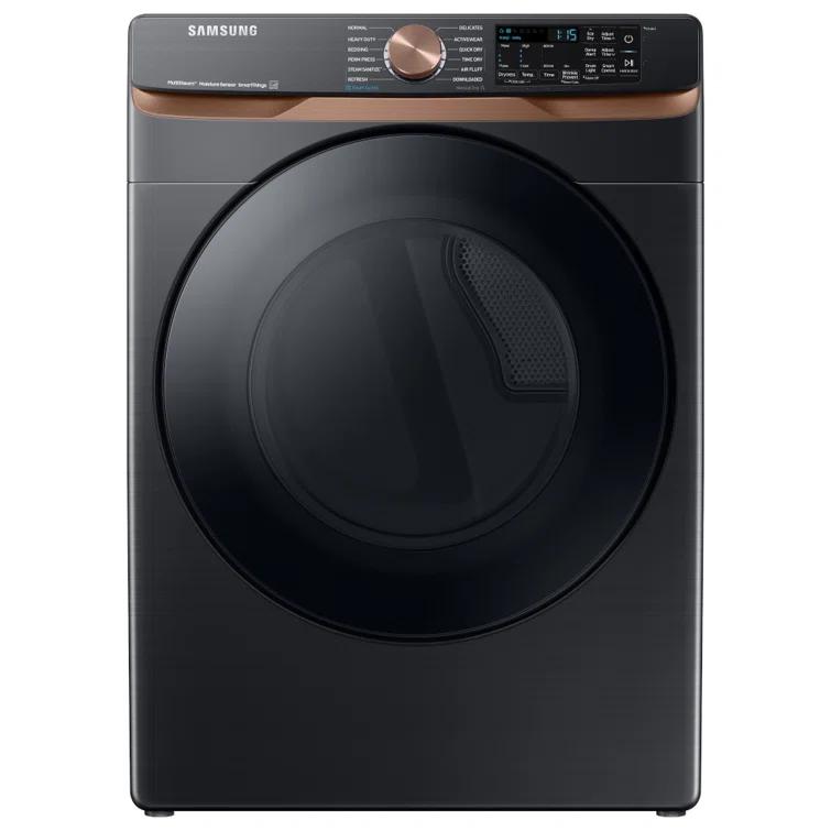 Samsung 7.5 cu. ft. Smart Electric Dryer with Steam Sanitize+ and Sensor Dry