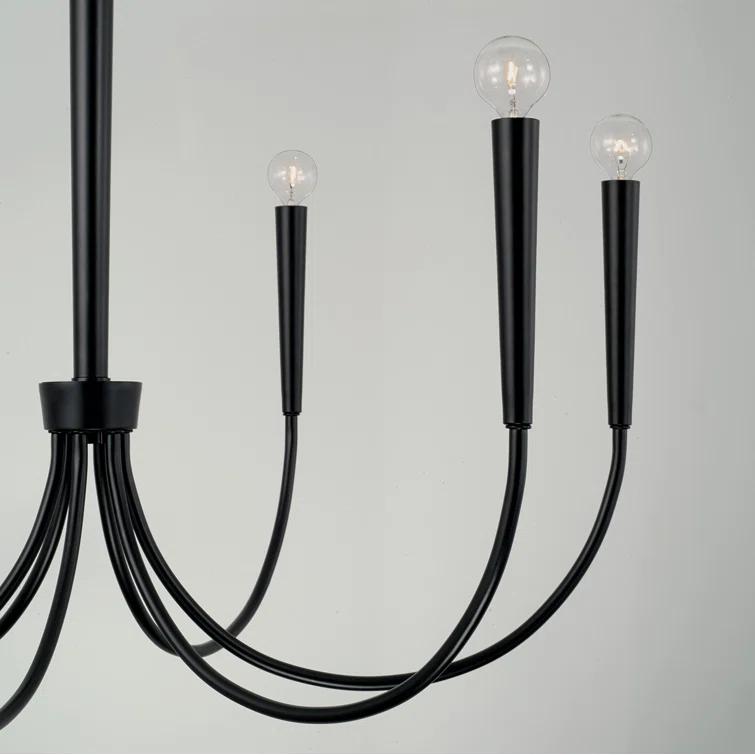 Capital Lighting 6 - Light Dimmable Classic / Traditional Chandelier