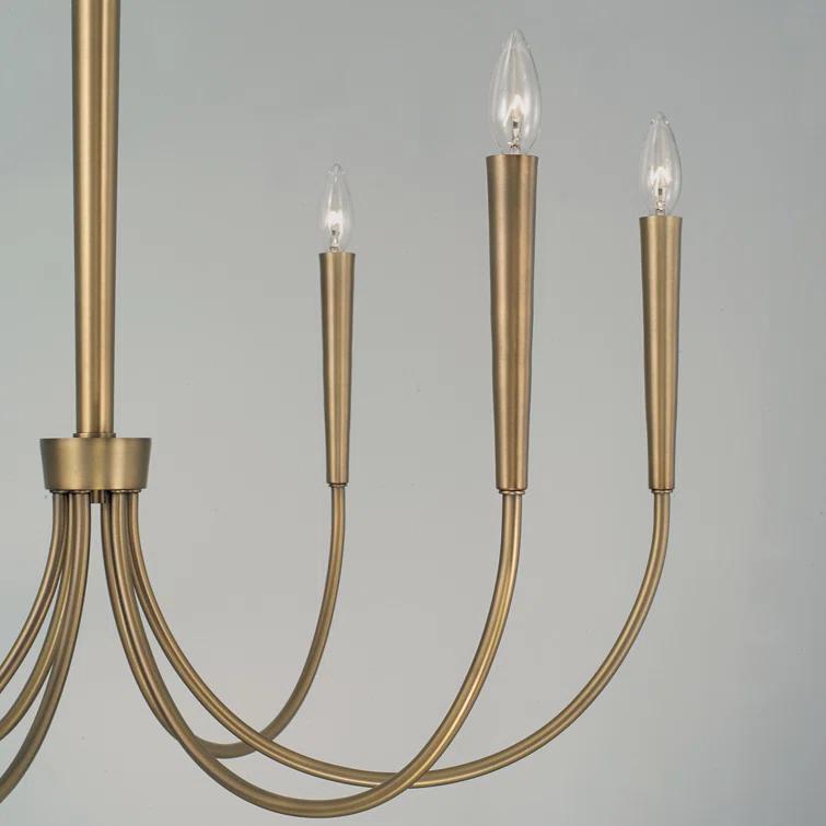 6 - Light Dimmable Classic / Traditional Chandelier