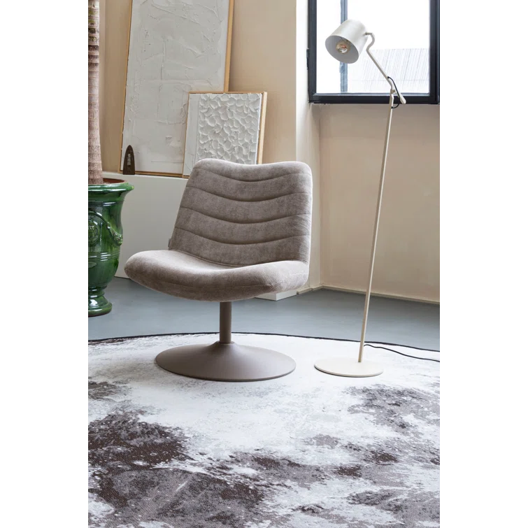 Bubba Upholstered Swivel Accent Chair