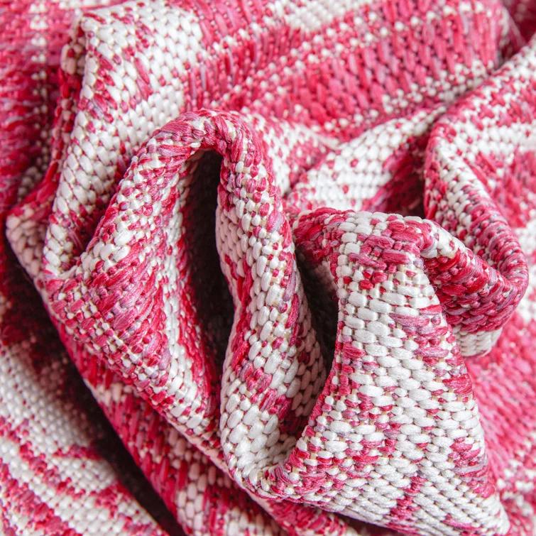 Lia Delphi Persian Oriental Fuchsia Indoor/Outdoor Area Rug