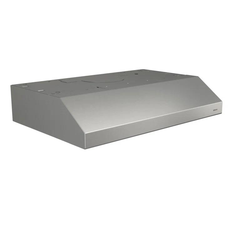 Broan NuTone 30" Stainless Steel 300 CFM Convertible Under Cabinet Range Hood with Mesh Filter