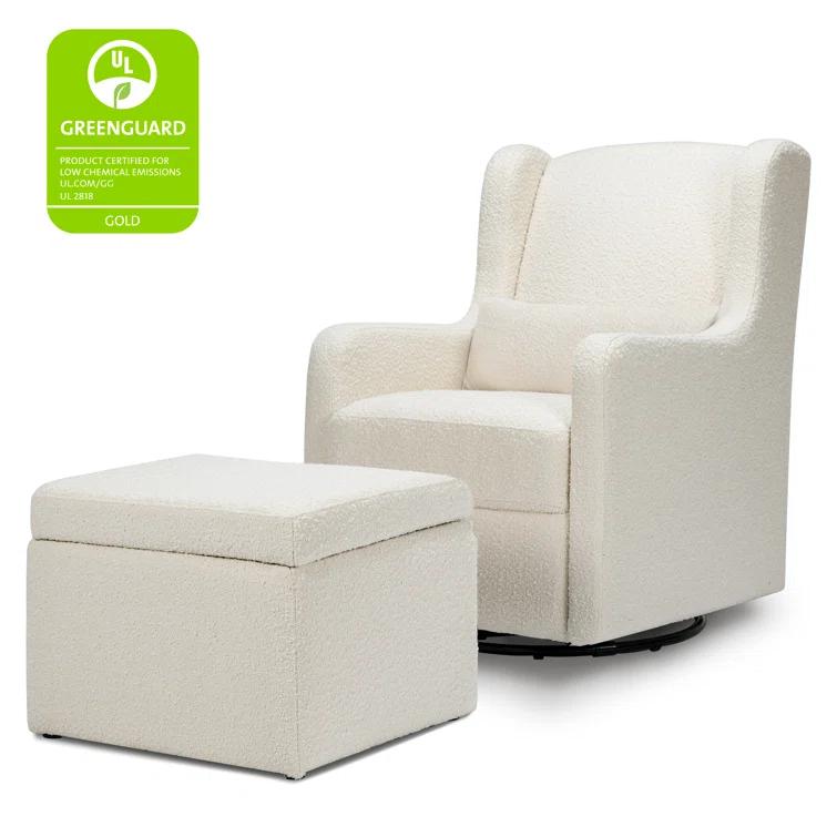 Carter's by DaVinci Adrian Swivel Glider and Ottoman