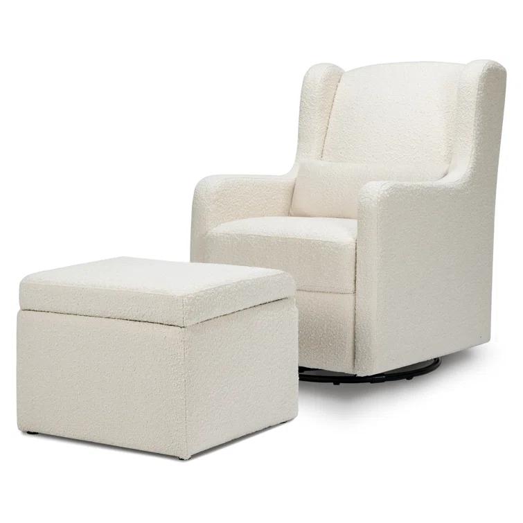 Carter's by DaVinci Adrian Swivel Glider and Ottoman