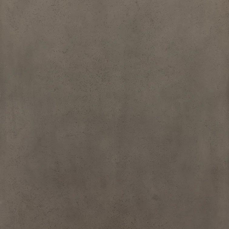 Gray Oak Rectangular Cocktail Table with Textured Concrete Top