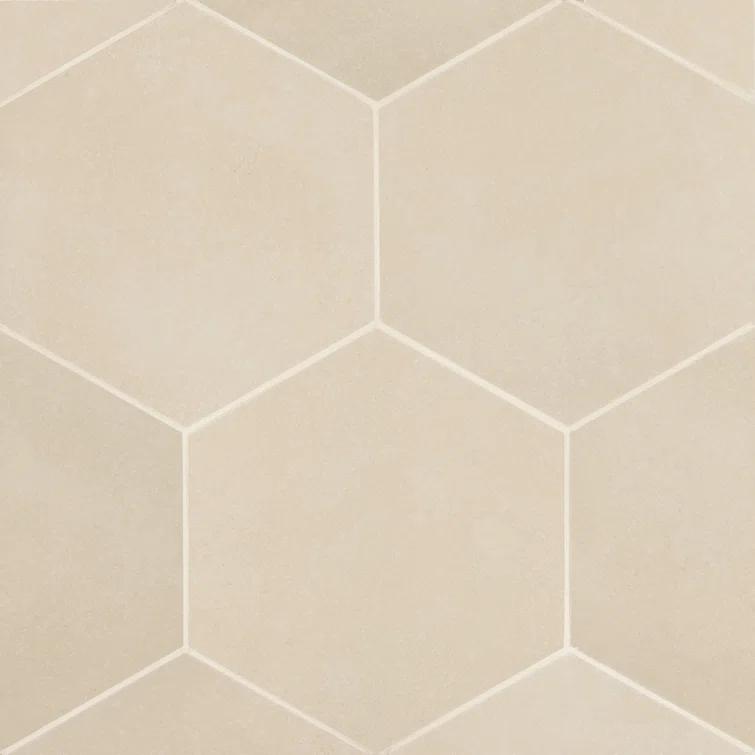 Makoto 18 Pieces - Matte Hexagon Porcelain Tile