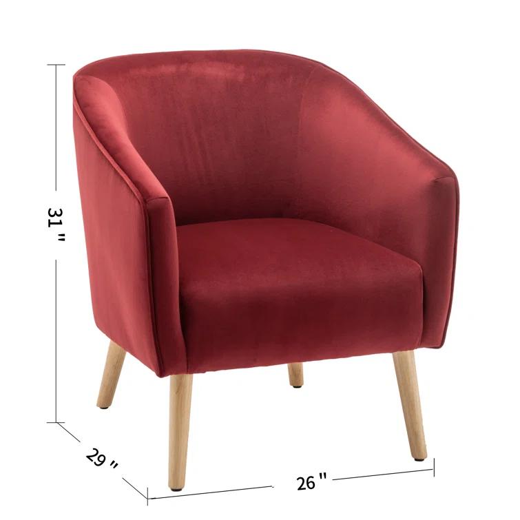 Marzi Upholstered Barrel Chair
