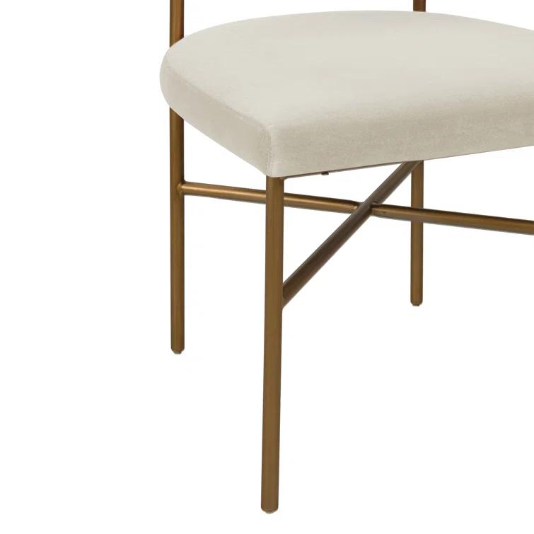 Berlinda 19.7'' H Velvet Upholstered Armchair