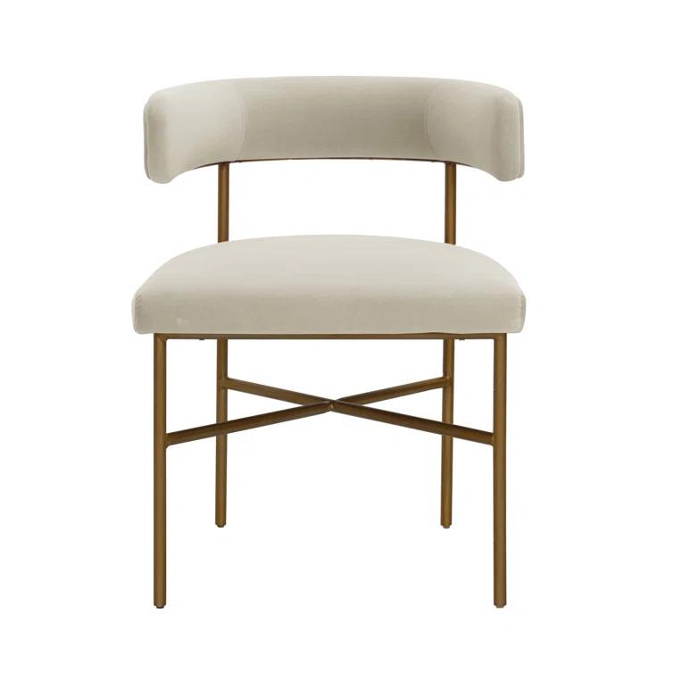 Berlinda 19.7'' H Velvet Upholstered Armchair