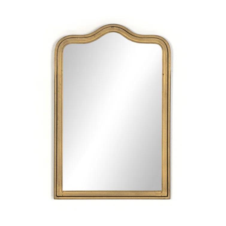 Wycliff Mirror - Antique Brass