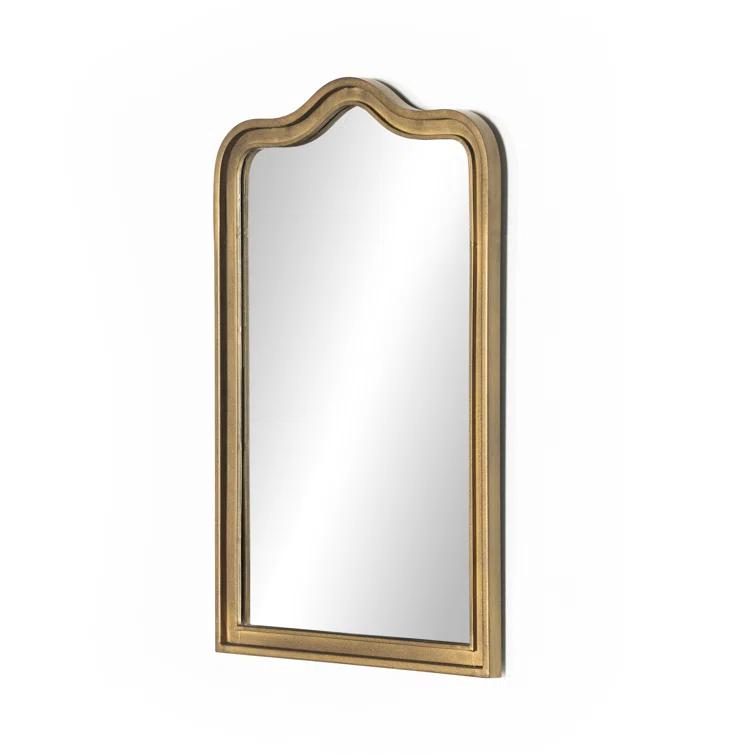 Wycliff Mirror - Antique Brass