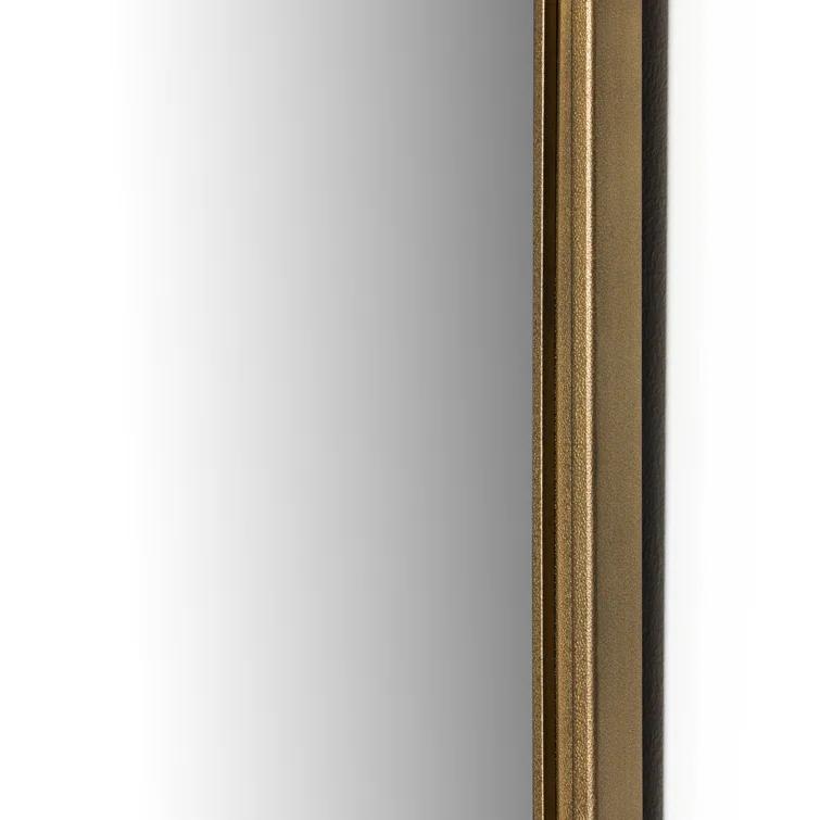 Wycliff Mirror - Antique Brass