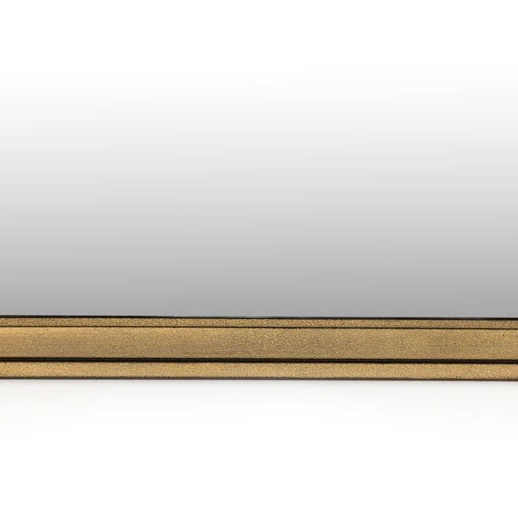 Wycliff Mirror - Antique Brass