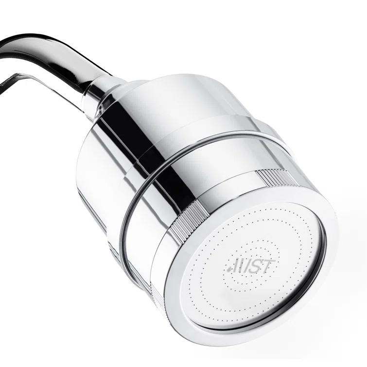 Rain Fixed Shower Head 2.5 GPM GPM with Water Filtration