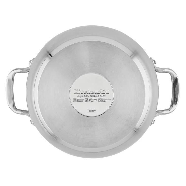 KitchenAid ® Stainless Steel 4-Qt. Covered Casserole