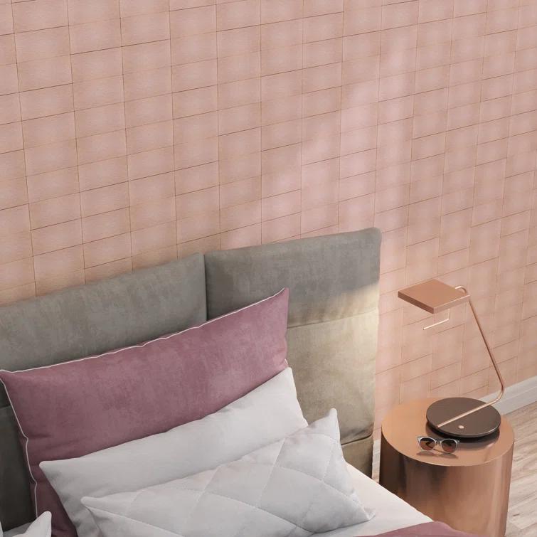 Metal Peel and Stick Subway Tile