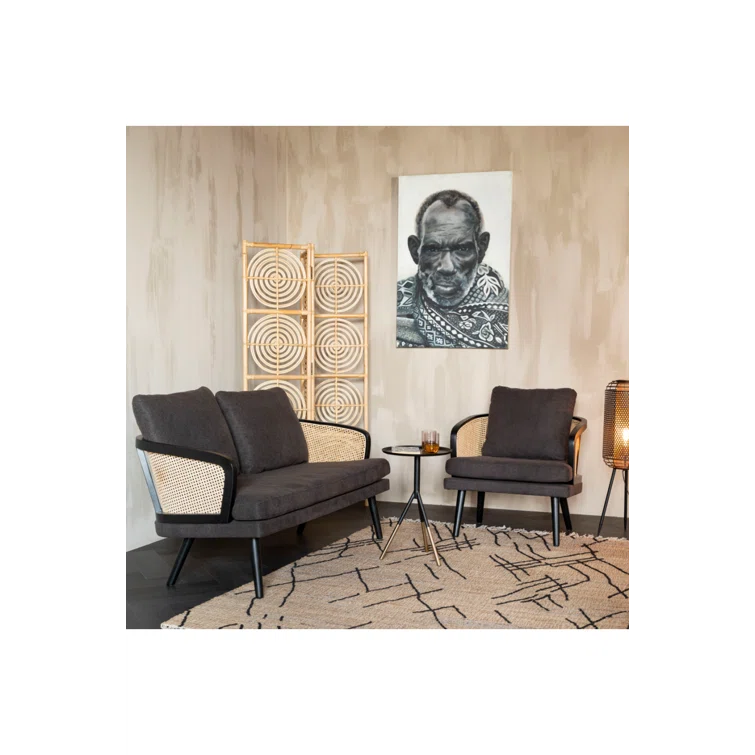 Dutchbone Manou 59'' Upholstered Loveseat