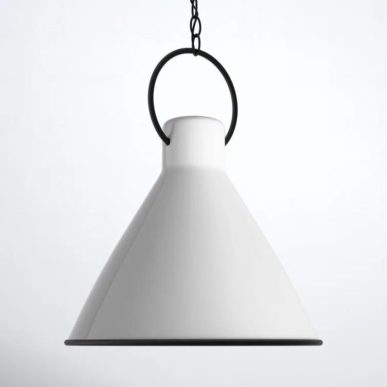 Whatley Pendant Light - White / 18"Dia