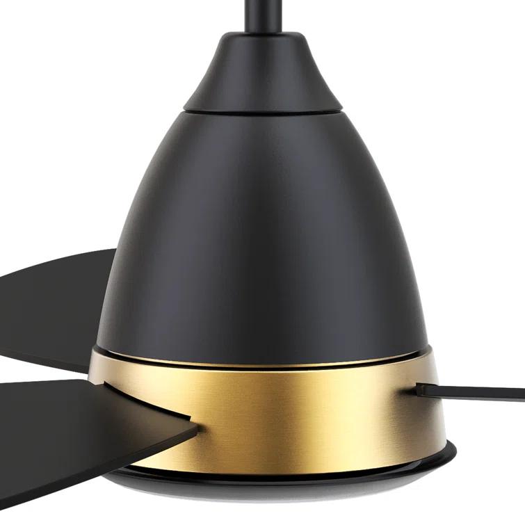 Fayette 52'' Smart Ceiling Fan With Remote, Light Kit IncludedWorks With Google Assistant And Amazon Alexa,Siri Shortcut.