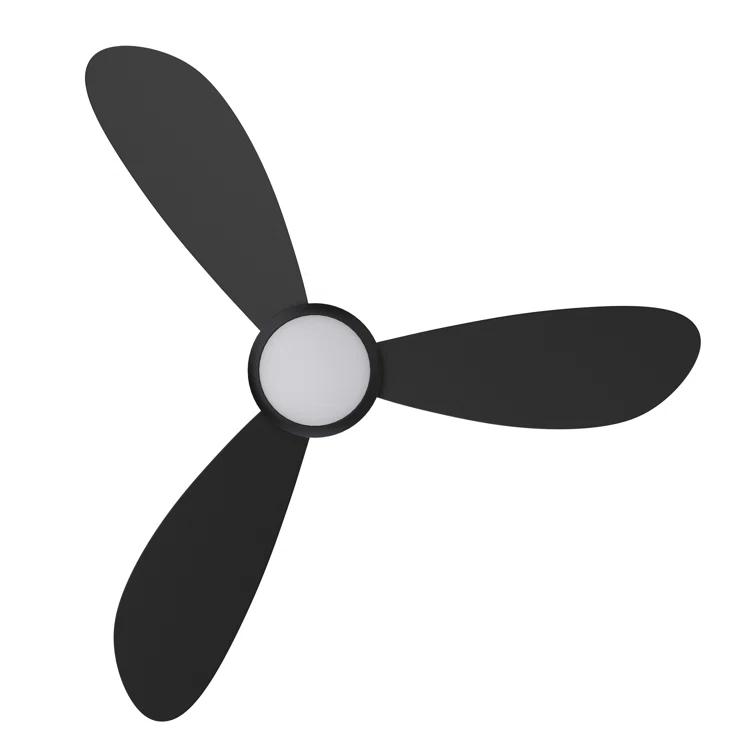 Fayette 52'' Smart Ceiling Fan With Remote, Light Kit IncludedWorks With Google Assistant And Amazon Alexa,Siri Shortcut.