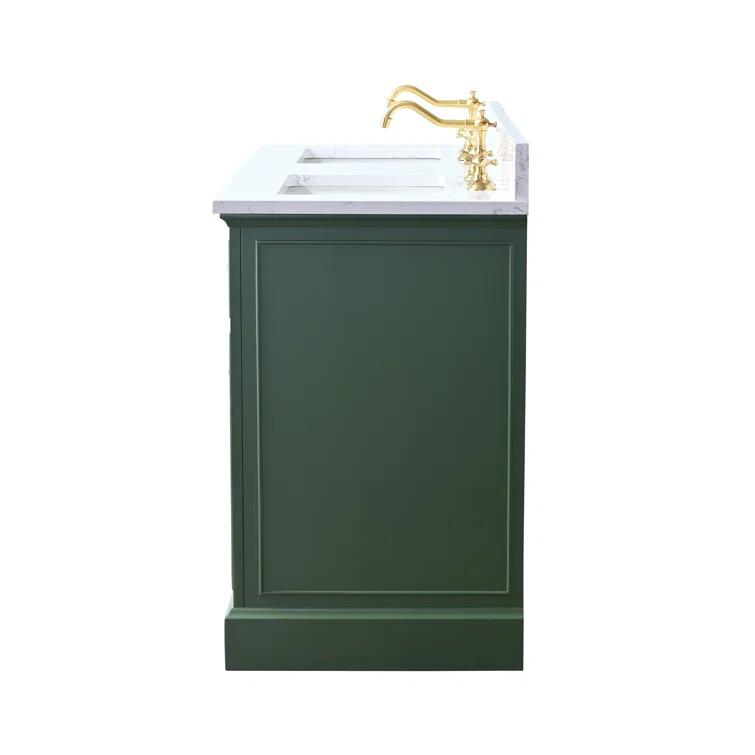 Sudio Design Thompson 54" W Double Bathroom Vanity & Reviews | Perigold