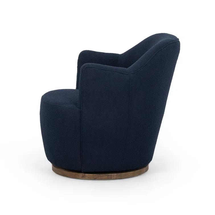 Margie Swivel Chair - Navy