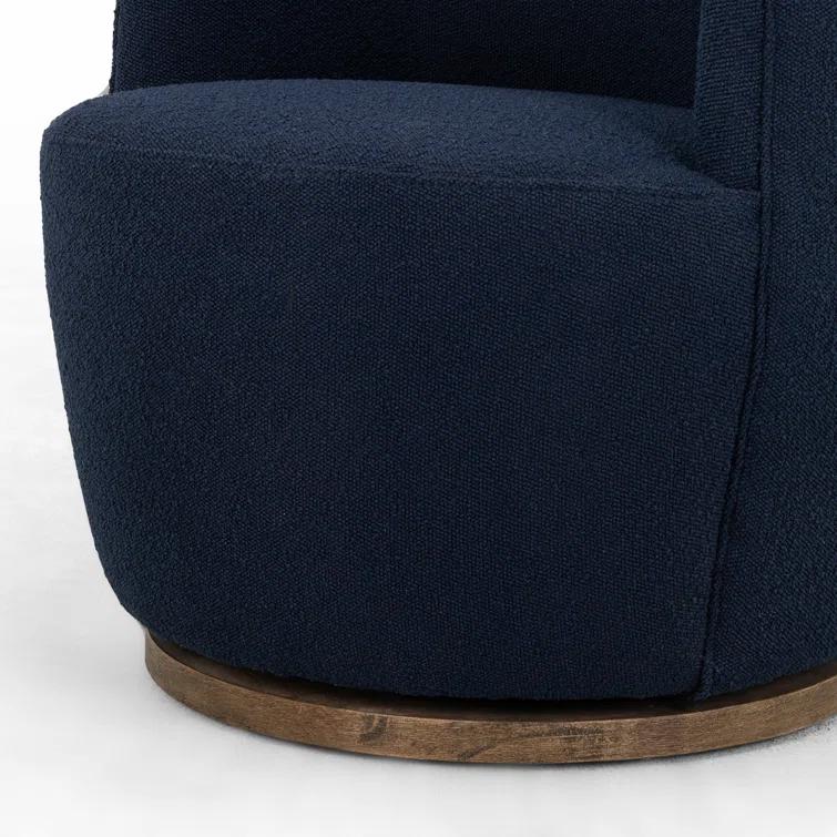 Margie Swivel Chair - Navy