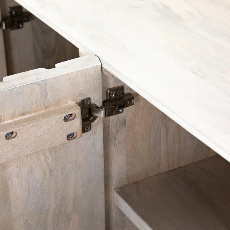 Round Cut Media Console (82")